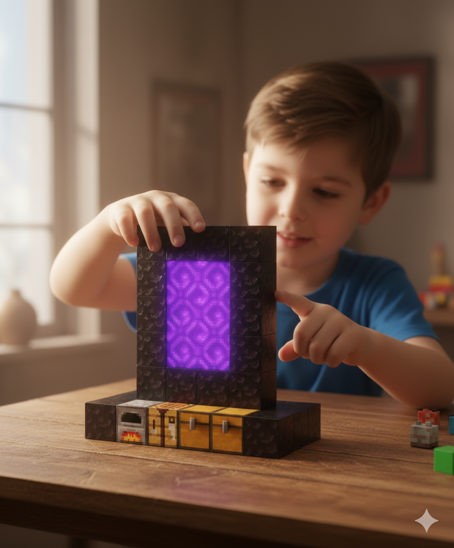 PixelBlocks™ Edukacyjne Magnetyczne Klocki